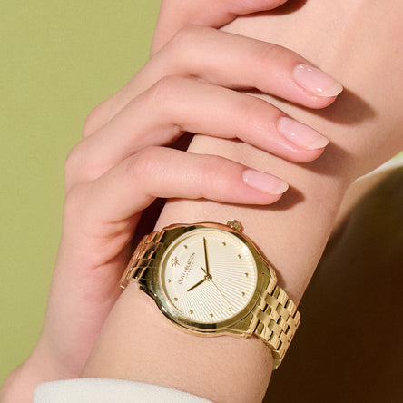 Olivia Burton Starlight Gold Bracelet Watch