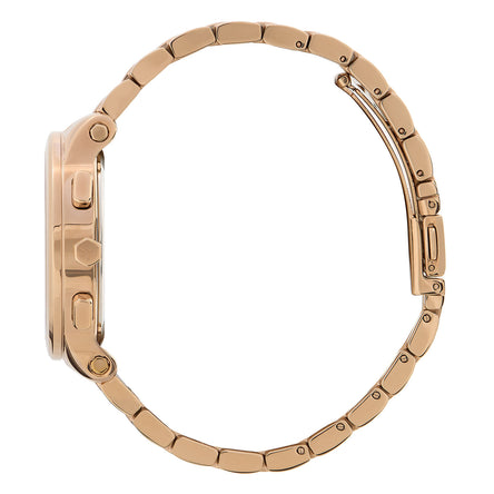 Olivia Burton Multi-Functional Blush & Carnation Gold Bracelet Watch