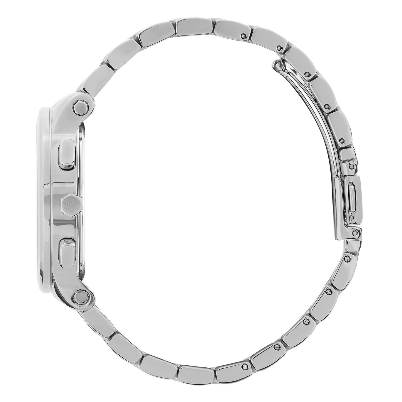 Olivia Burton Multi-Function Blue & Silver Bracelet Watch