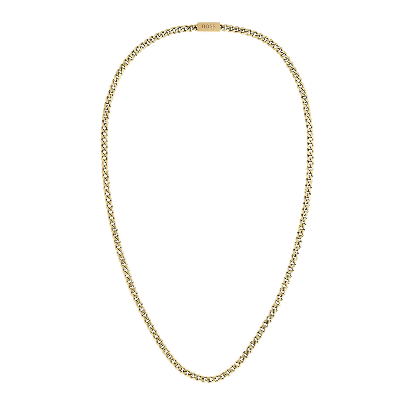 BOSS Men's For Him Gold Tone Chain