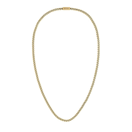 BOSS Men's For Him Gold Tone Chain