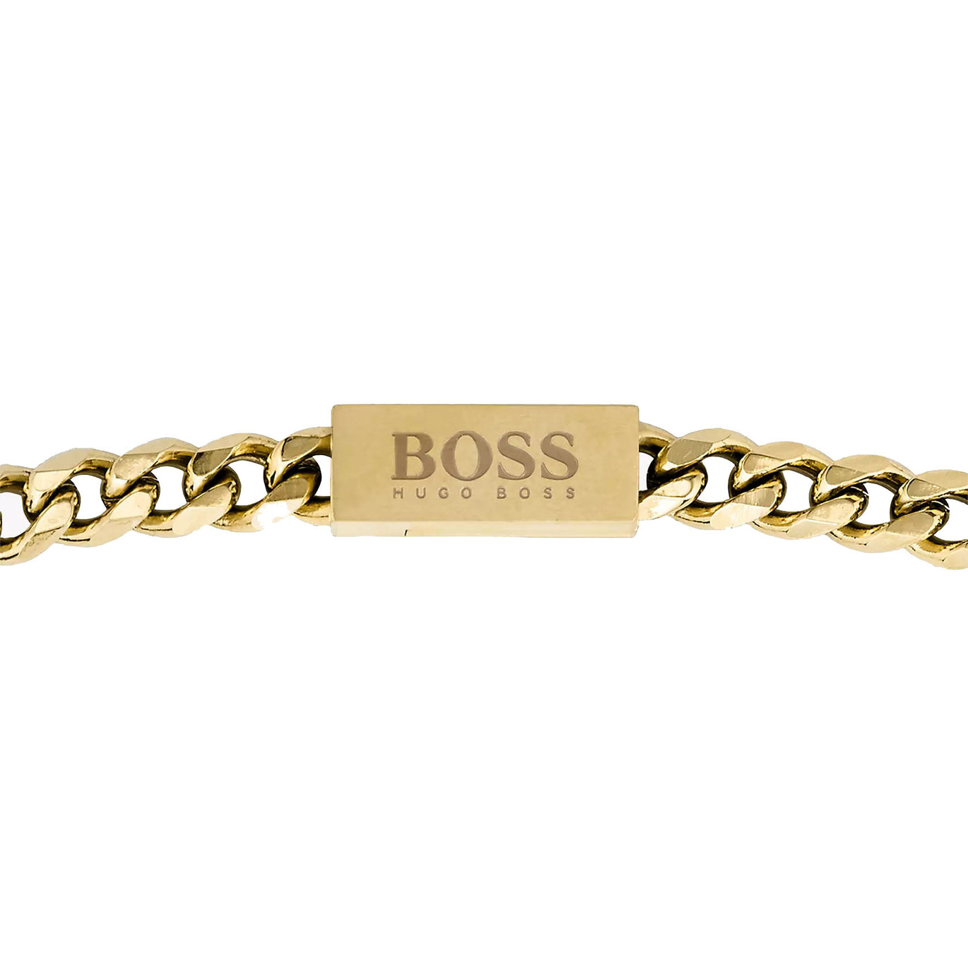 BOSS Men's For Him Gold Tone Chain