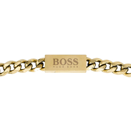 Boss Men's For Him Gold Tone Chain
