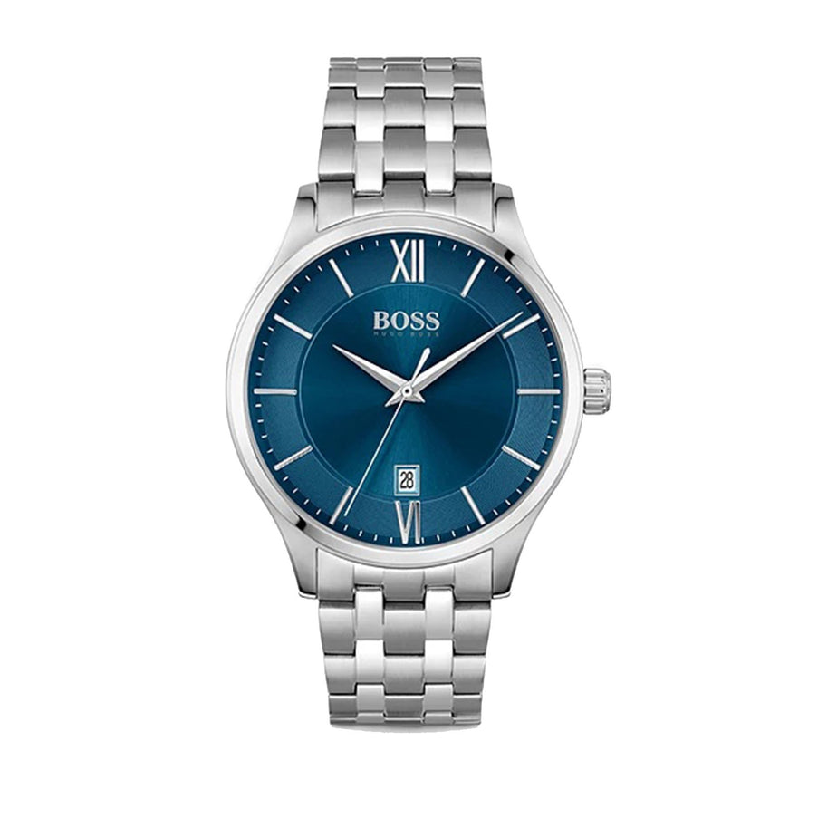 Boss Men's Elite Blue Dial Watch