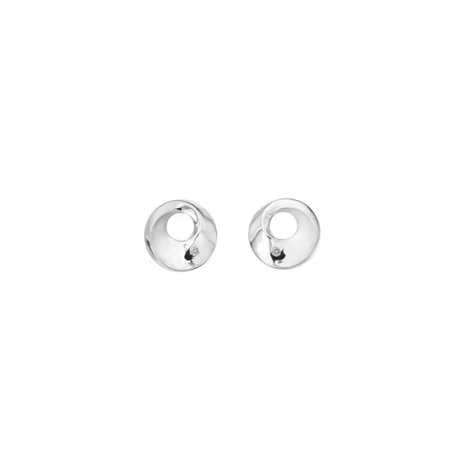 Hot Diamonds Sterling Silver Quest Stud Earrings