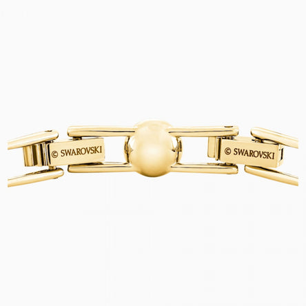 Swarovski Angelic Bracelet, White, Gold Tone Plated