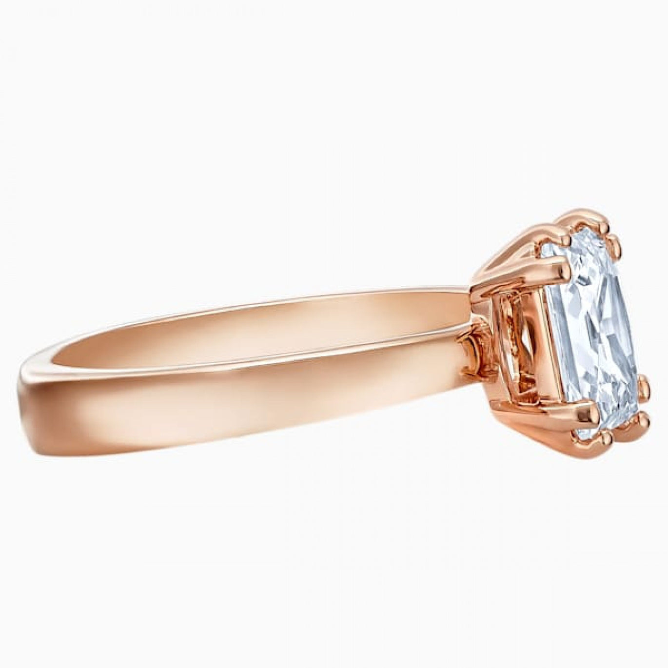 Swarovski Attract Ring, Rose-Gold tone plated