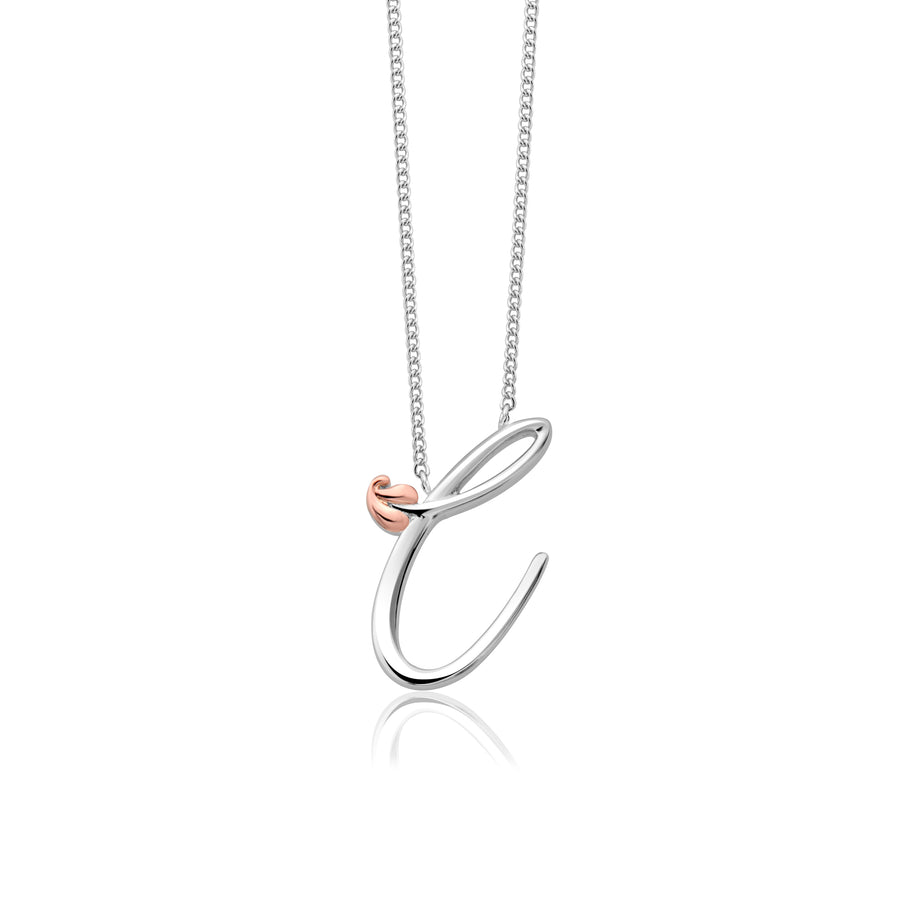 Clogau Tree of Life Initial C Necklace