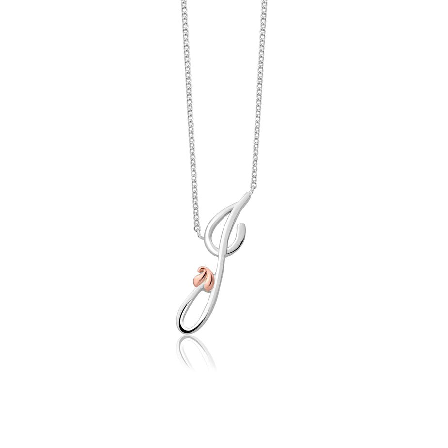 Clogau Tree of Life Initial J Necklace