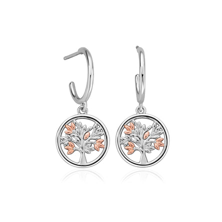 Clogau Tree of Life Drop Earrings