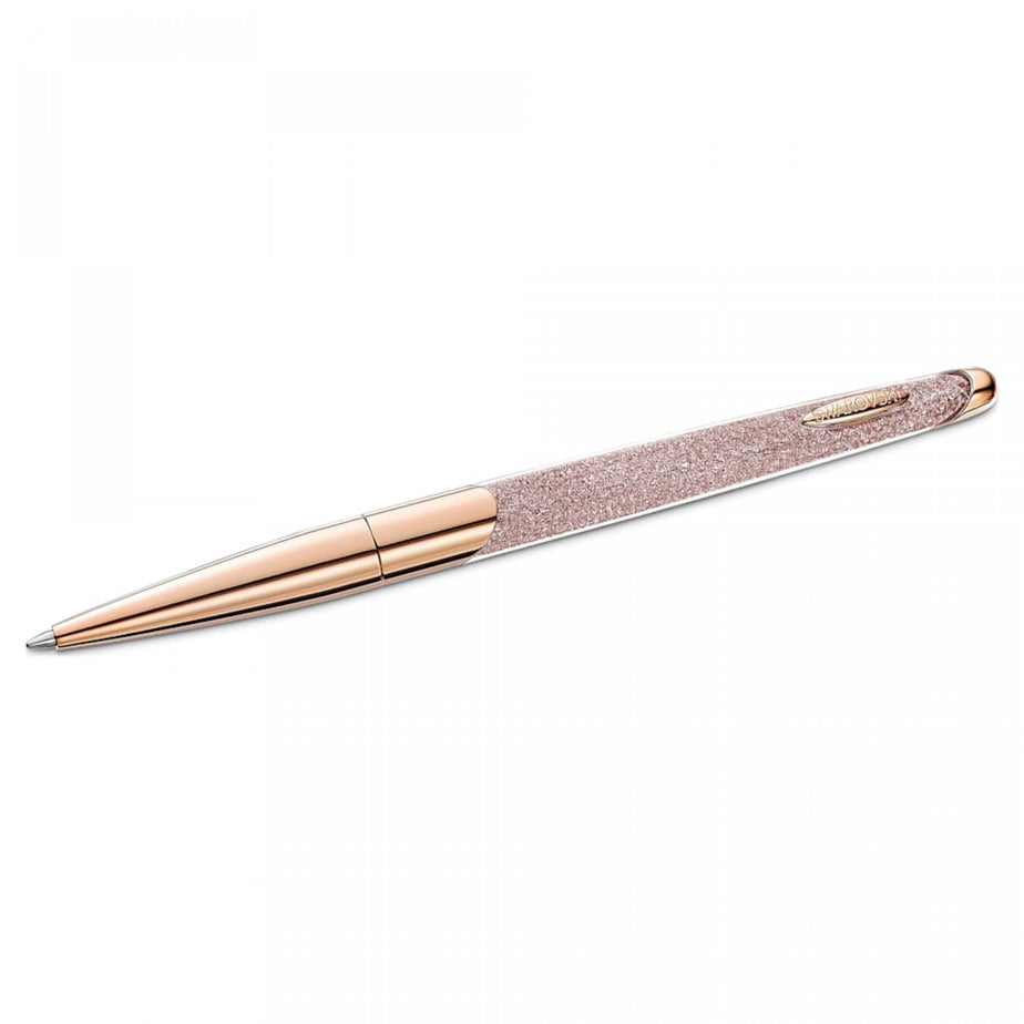 Crystalline Nova Ballpoint Pen, Pink, Rose Gold Tone