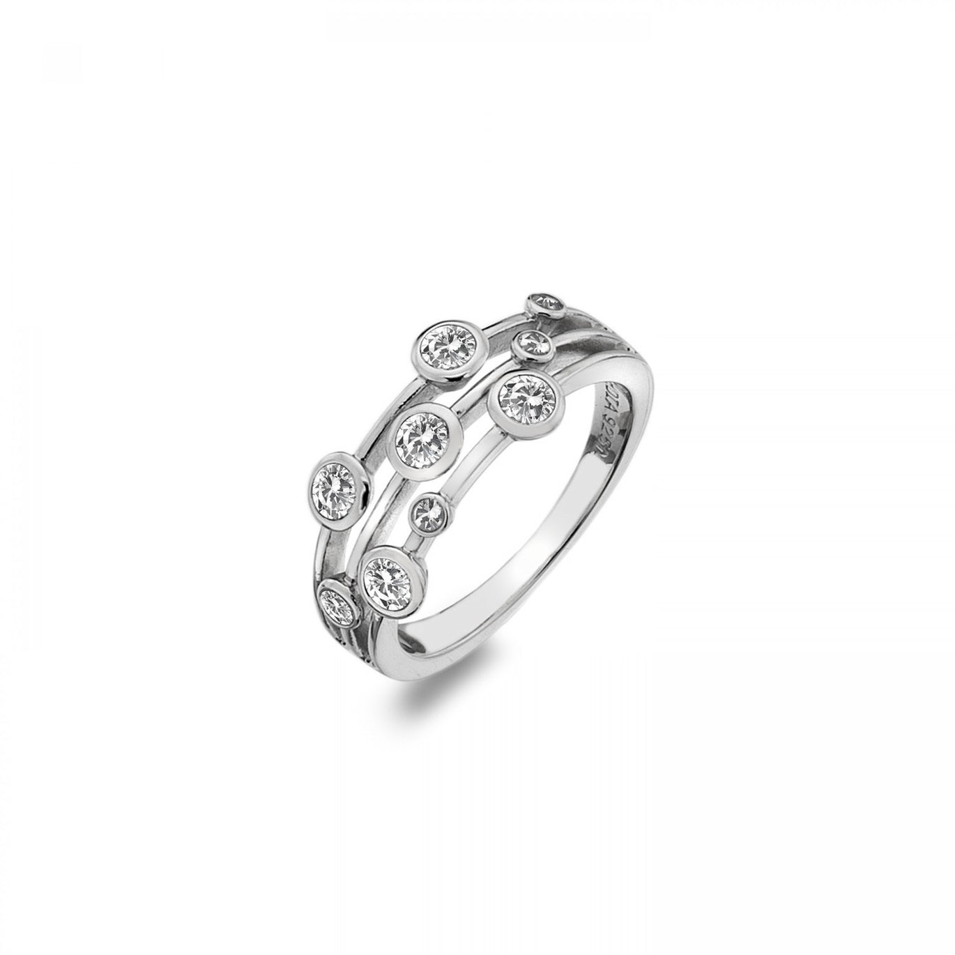 Hot Diamonds Tender White Topaz Statement Ring