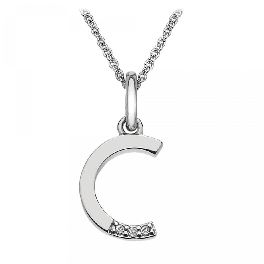 Hot Diamonds Letter C Micro Pendant