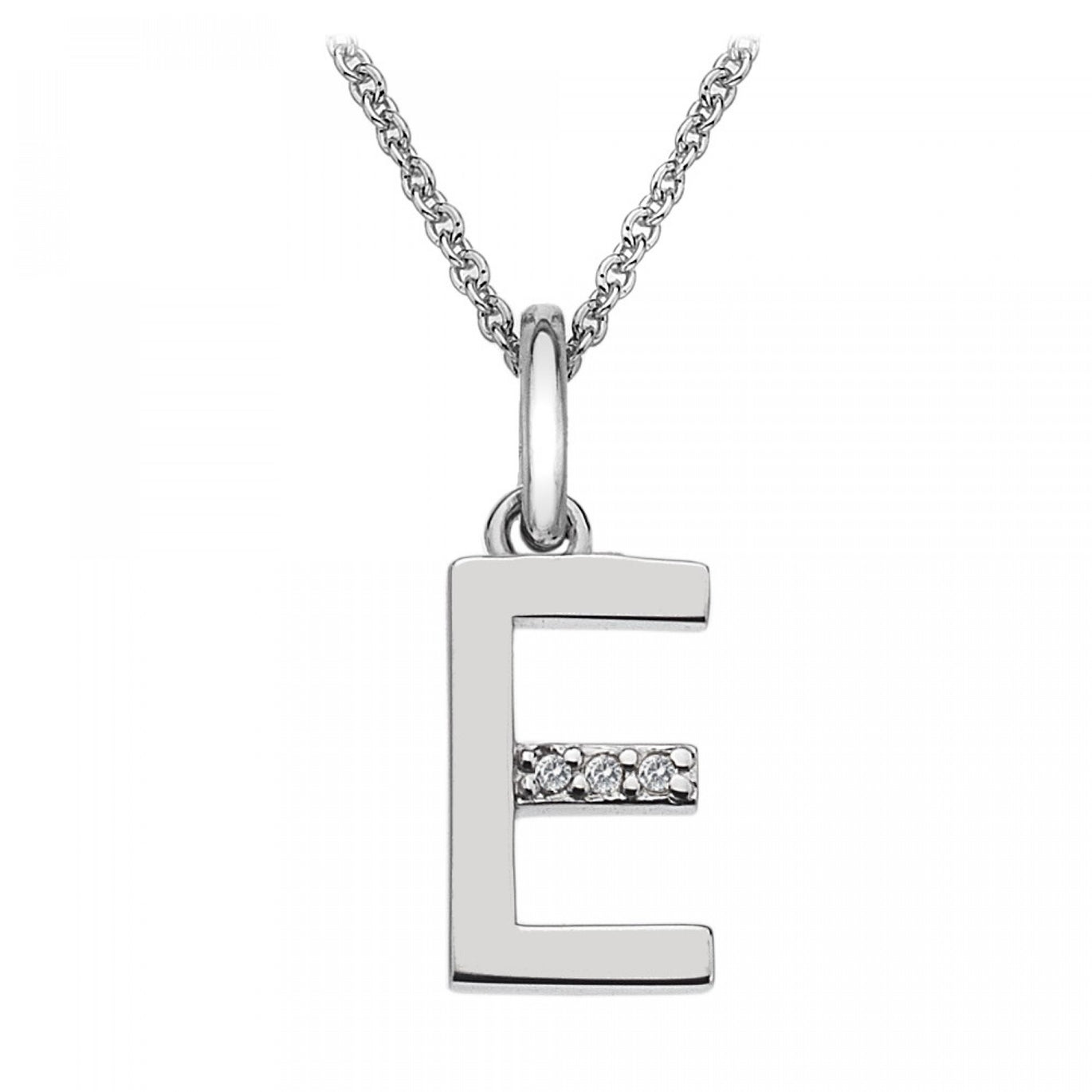 Hot Diamonds Letter E Micro Pendant