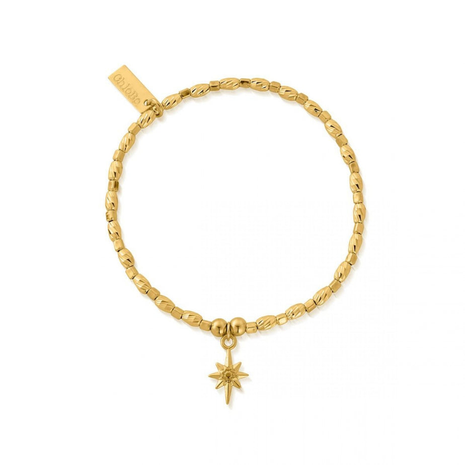 ChloBo Gold Soul Glow Lucky Star Bracelet