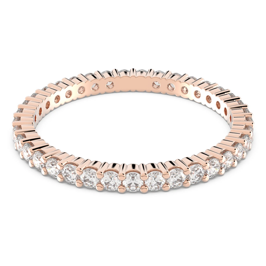 Swarovski Vittore Ring, Rose Gold Tone Plated