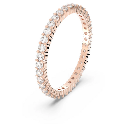 Swarovski Vittore Ring, Rose Gold Tone Plated