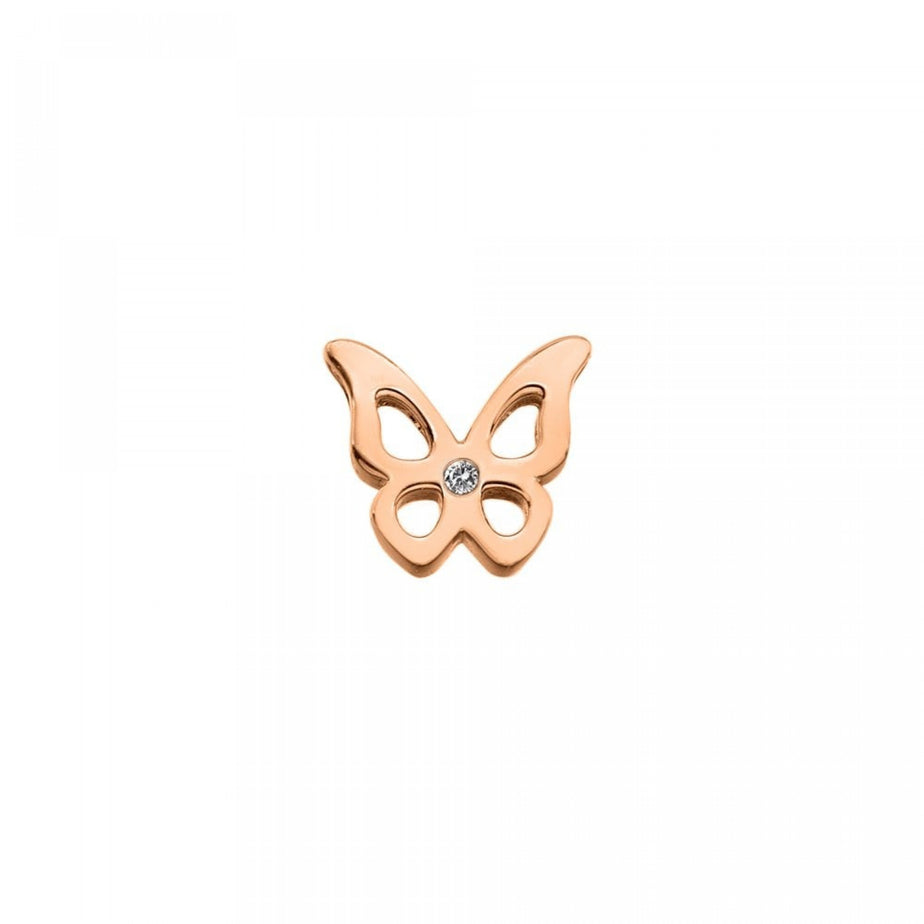 Storyteller Butterfly Icon Pendant - Rose Gold Plated