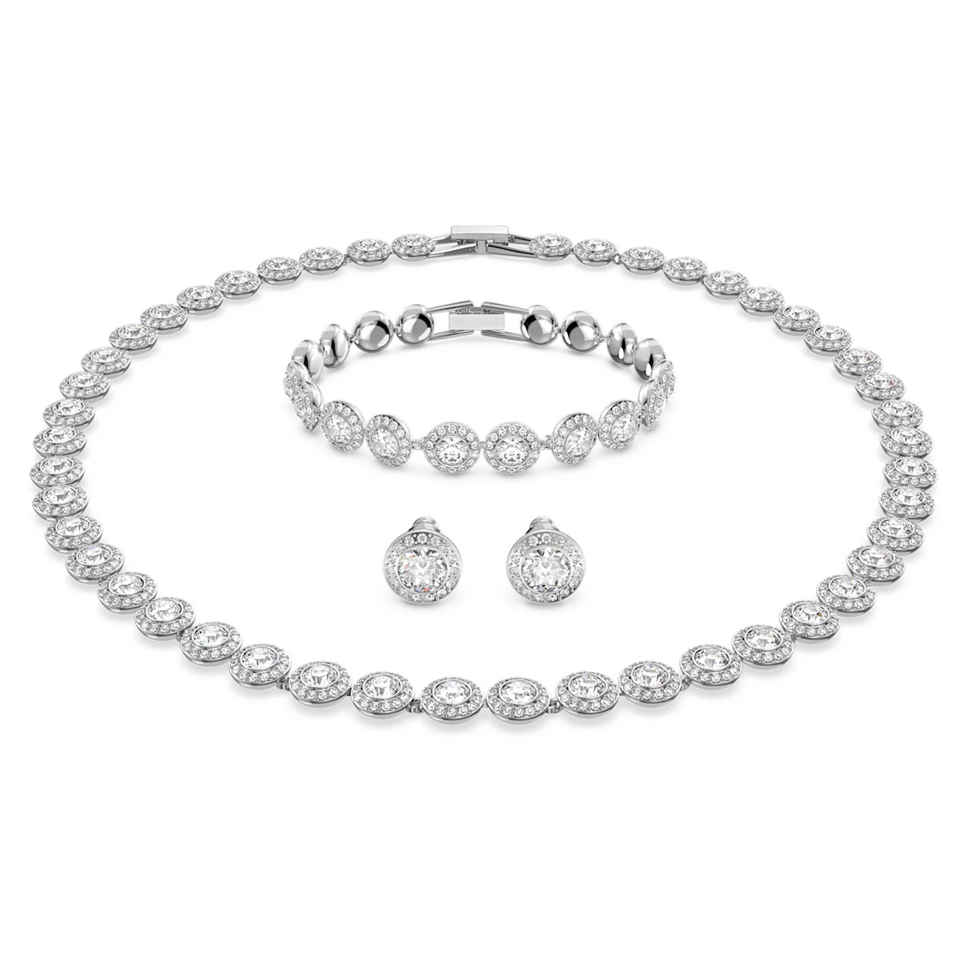 Swarovski Angelic Set All-Round Rhodium