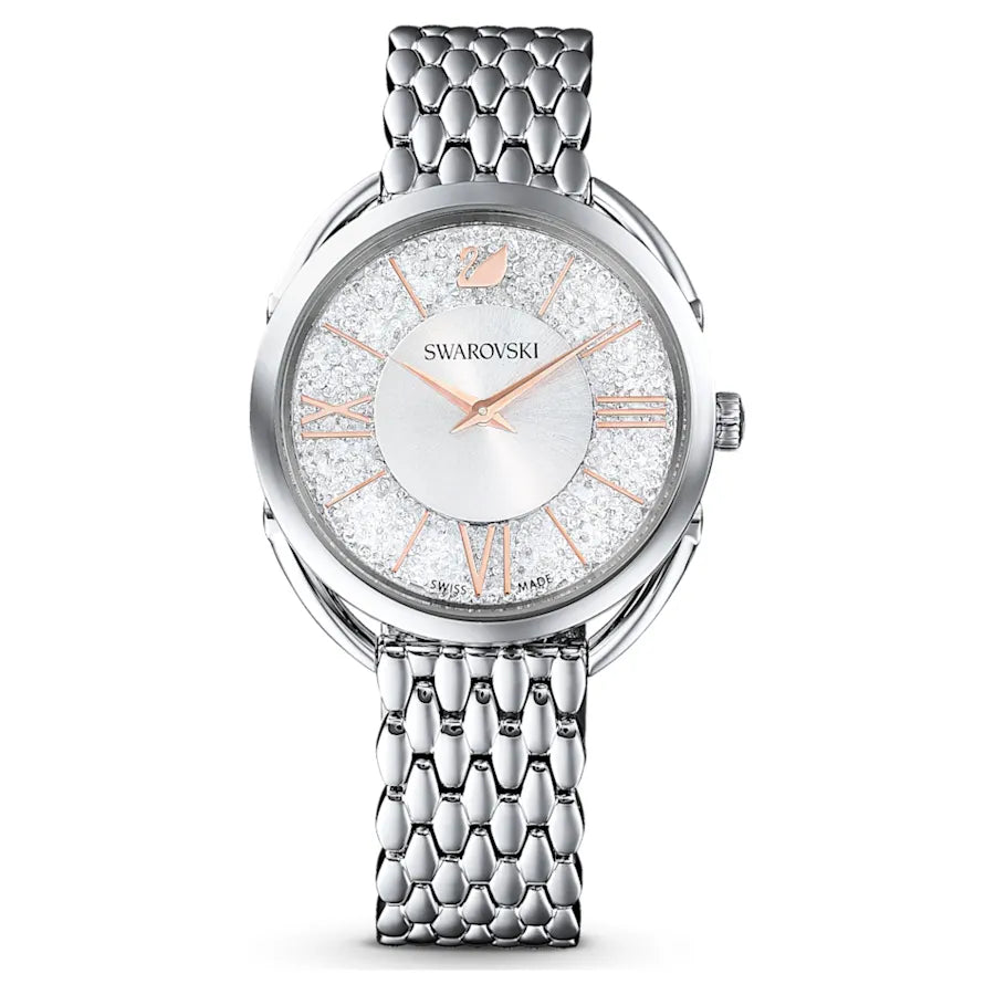 Swarovski Silver Crystalline Glam Watch