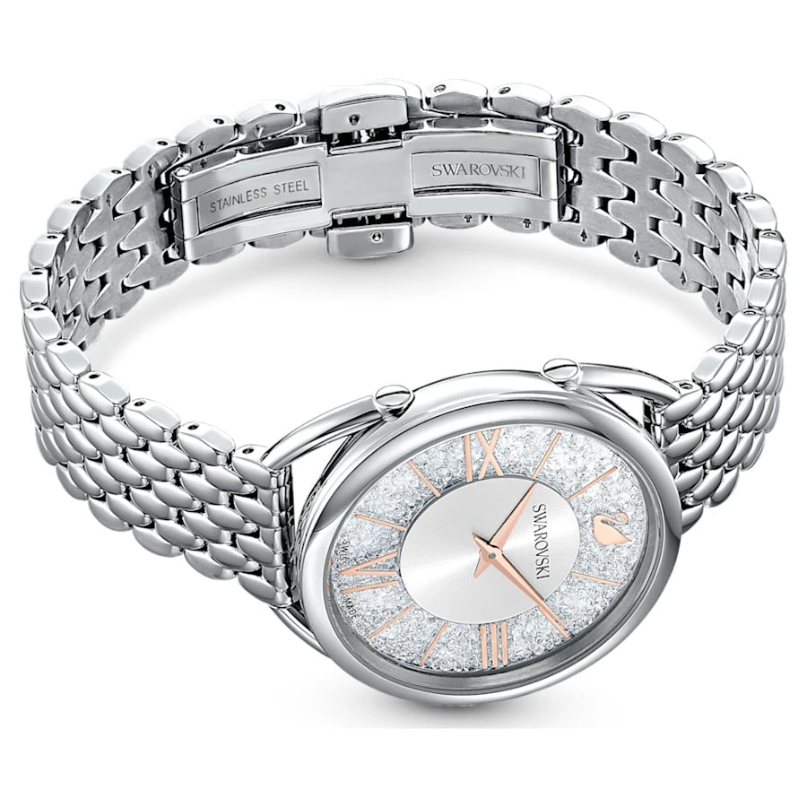 Swarovski Silver Crystalline Glam Watch