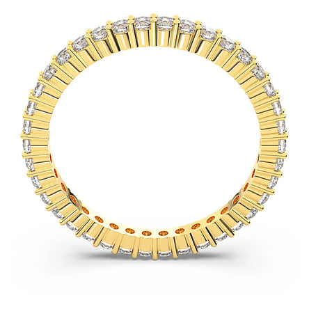 Swarovski Vittore Ring, Yellow Gold Tone Plated