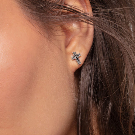 Thomas sabo hotsell black stud earrings