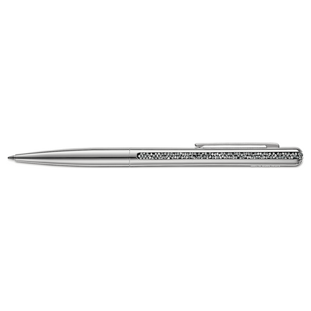 Swarovski Crystal Shimmer ballpoint pen Silver Tone, Chrome plated