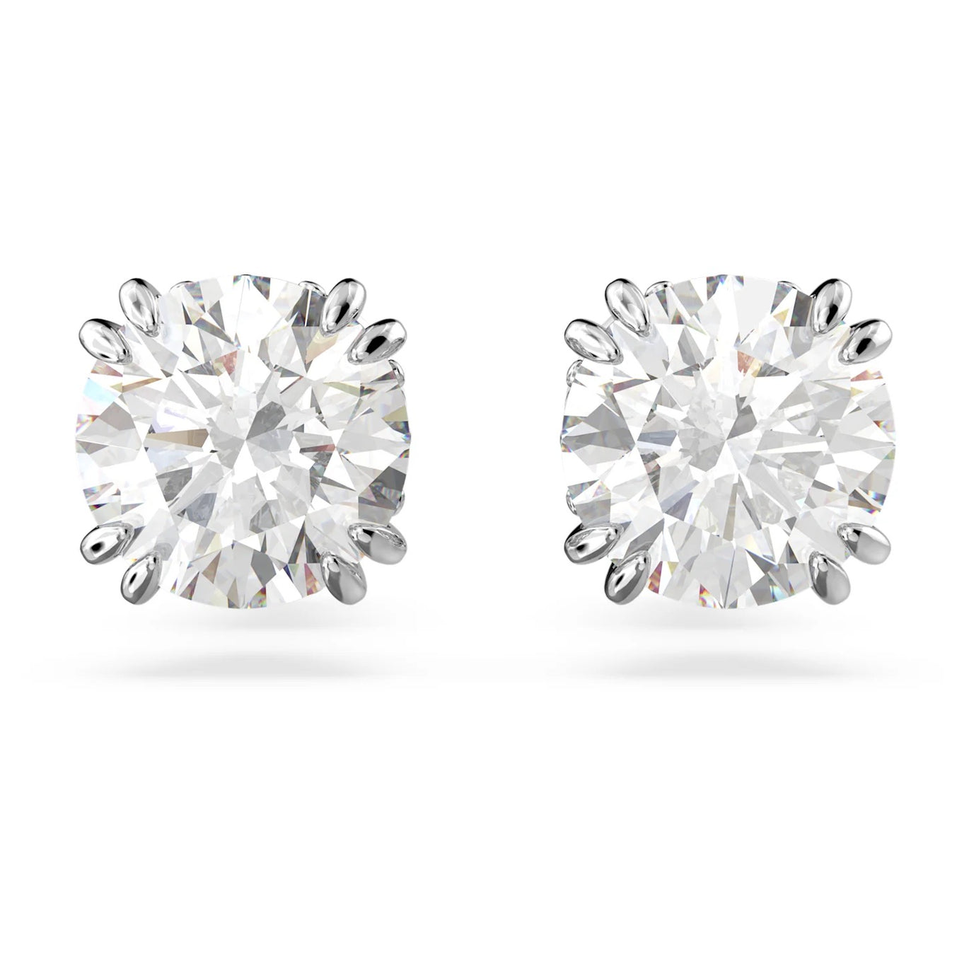 Swarovski Constella Stud Earrings Rhodium Plated