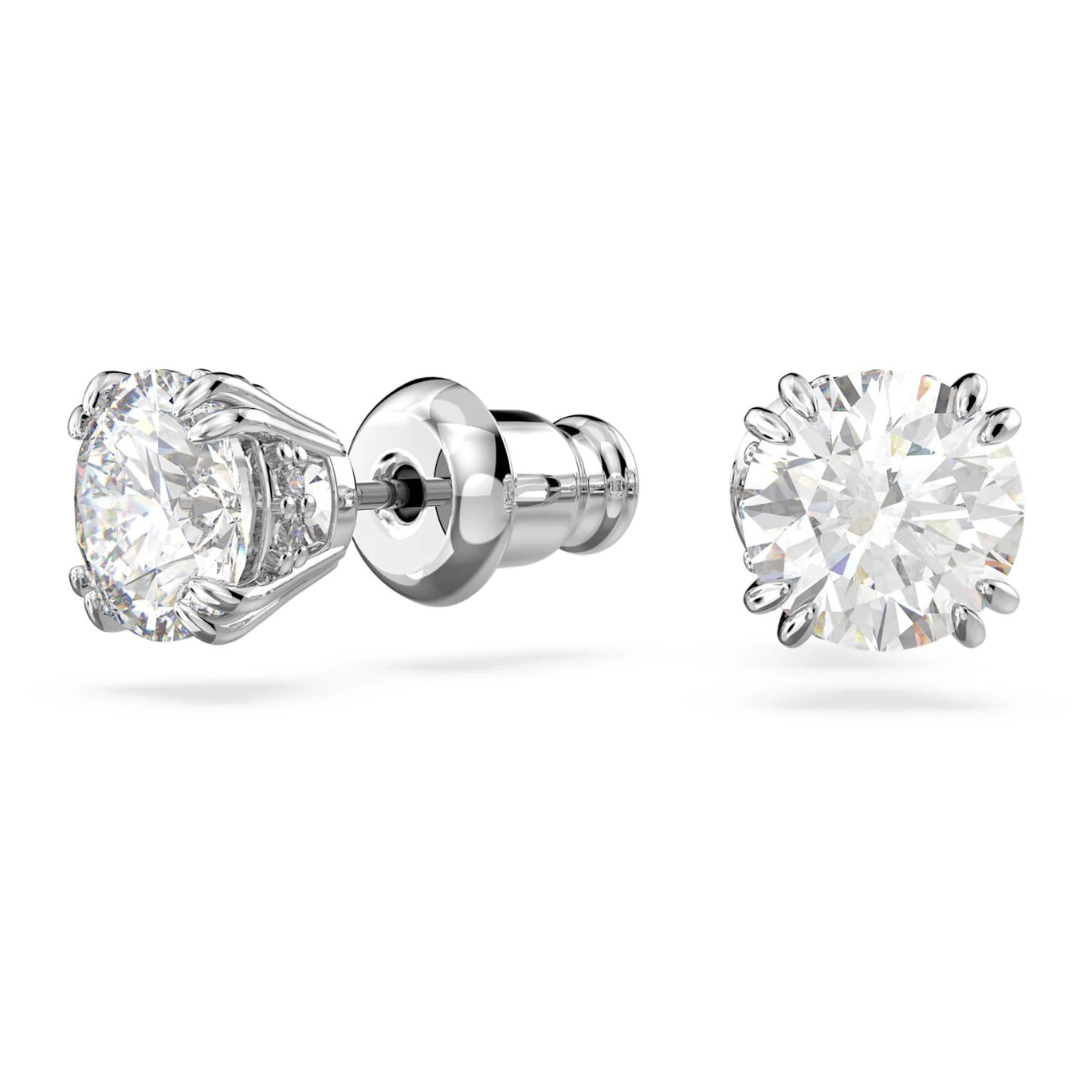 Swarovski Constella Stud Earrings Rhodium Plated