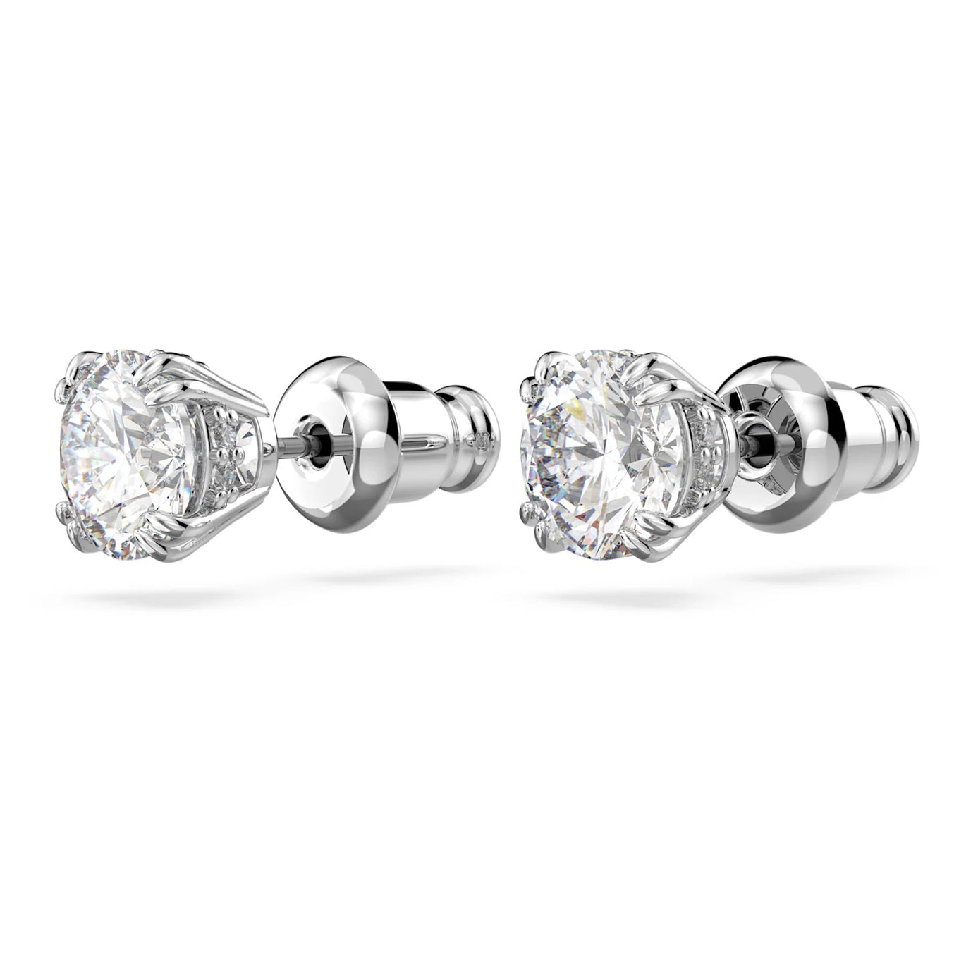 Swarovski Constella Stud Earrings Rhodium Plated