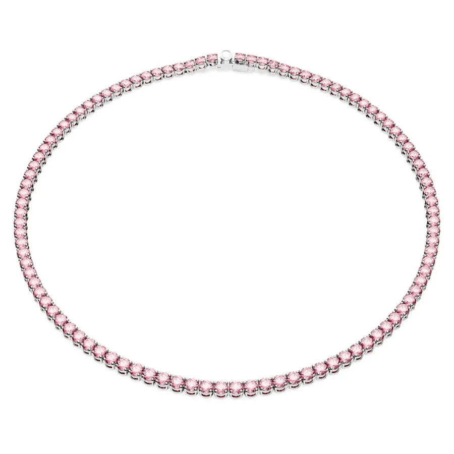 Swarovski Pink Matrix Necklace