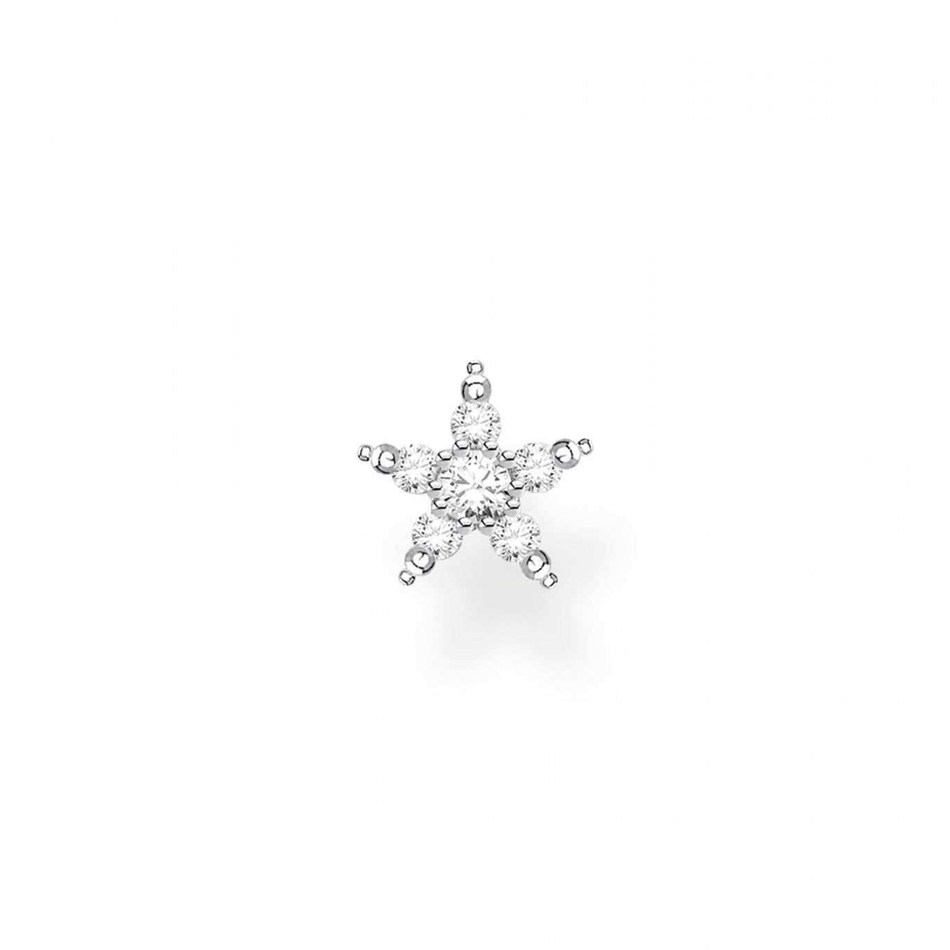 Thomas Sabo Single Ear Stud Star Silver