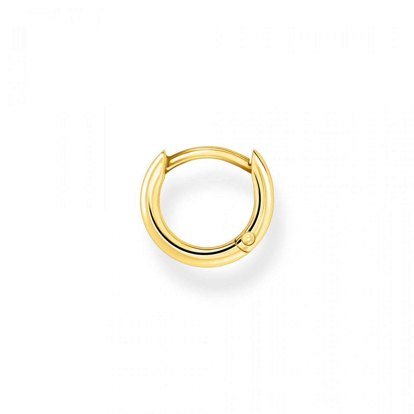 Thomas Sabo Single Hoop Earring Yellow Gold 12mm