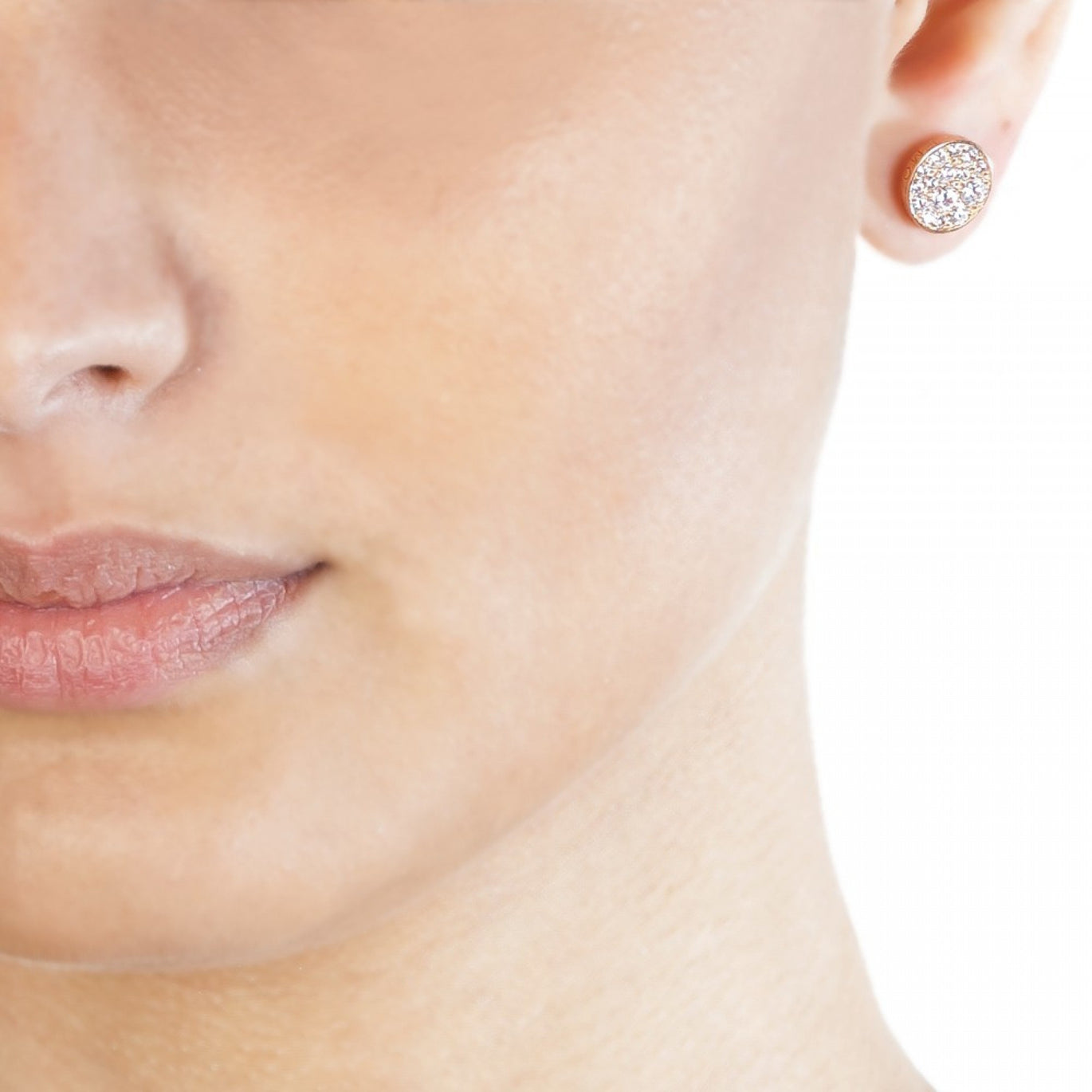 Emozioni Purity Rose Gold Earrings