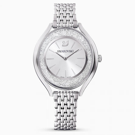 Swarovski Crystalline Aura Watch, Metal Bracelet, Silver Tone, Stainless Steel