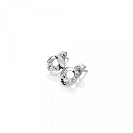 Hot Diamonds Silver Quest Stud Earrings