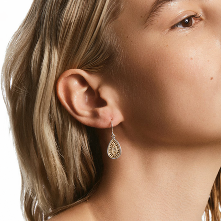 Anna Beck Classic Teardrop Earrings - Gold