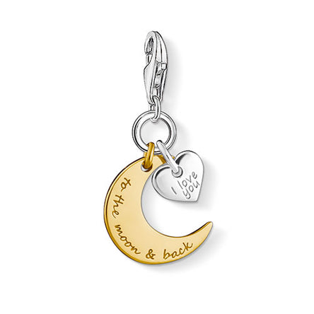 Thomas Sabo I Love You To The Moon And Back Charm