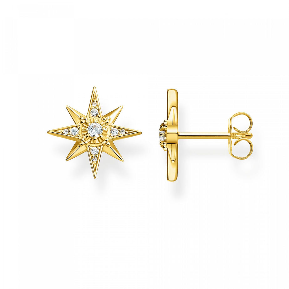 Thomas Sabo Star Ear Studs, Gold