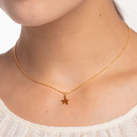 Thomas Sabo Yellow Gold Star Necklace