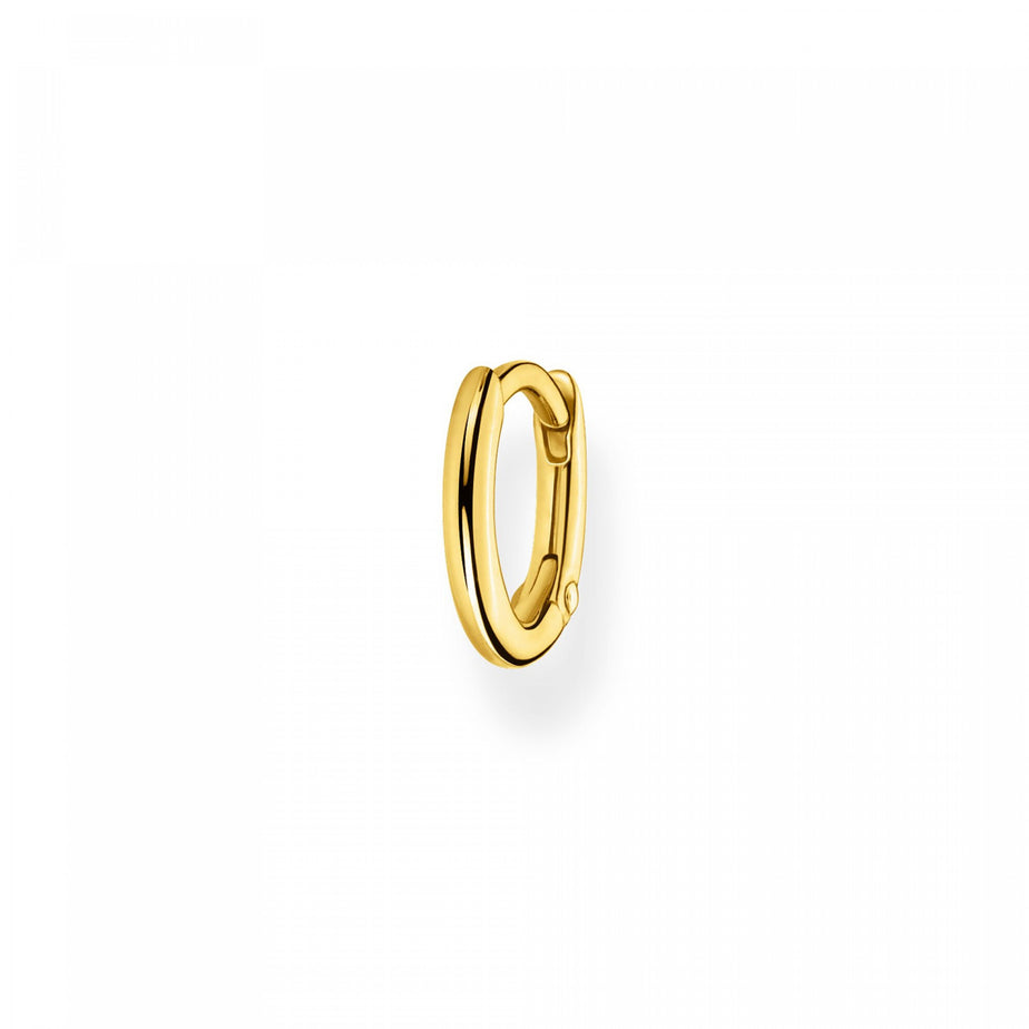 Thomas Sabo Single Hoop Earring Yellow Gold 12mm