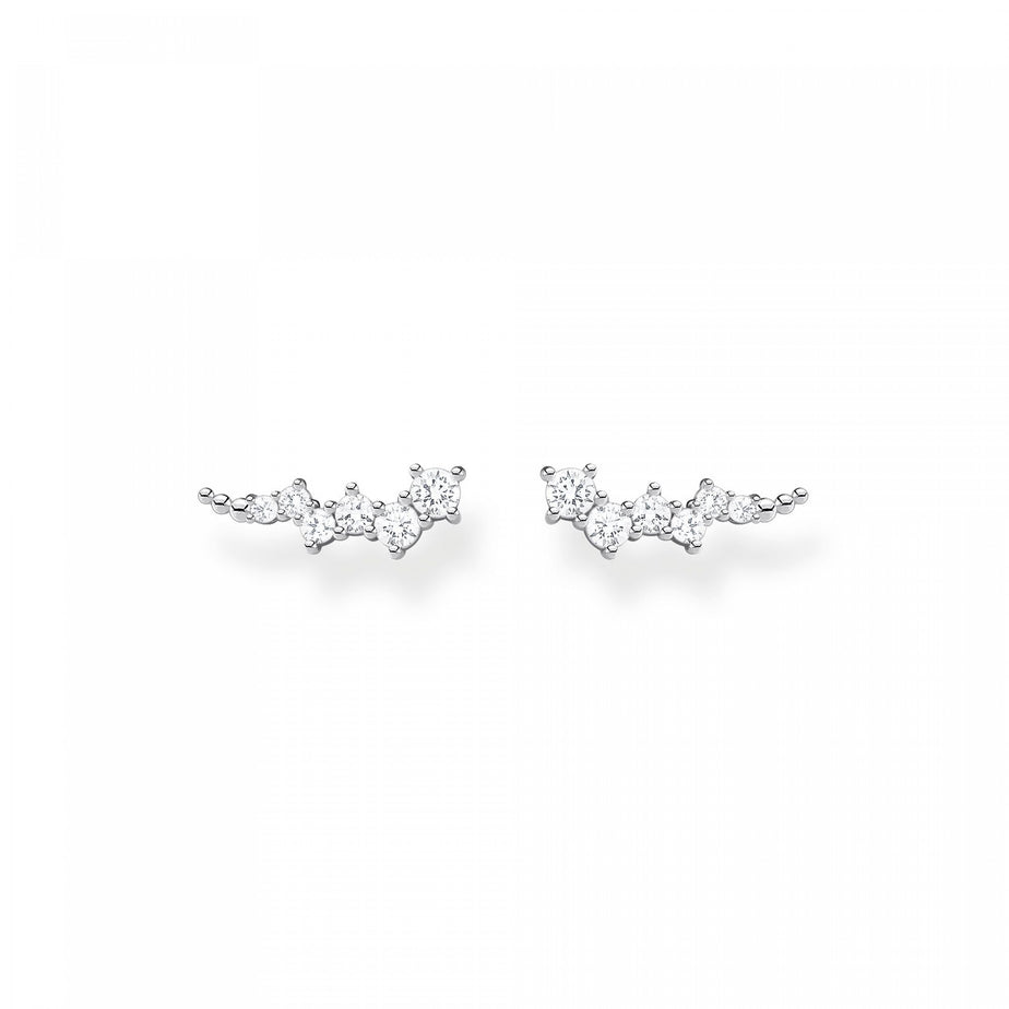 Thomas Sabo Ear Climber Astral White Stones Silver