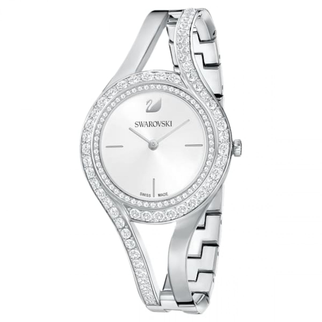 Swarovski Eternal Silver Tone Crystal Watch