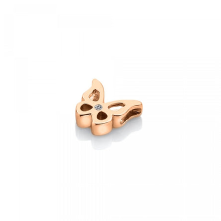 Storyteller Butterfly Icon Pendant - Rose Gold Plated
