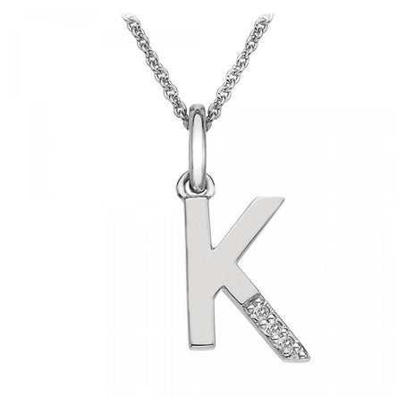 Hot Diamonds letter K Micro Pendant