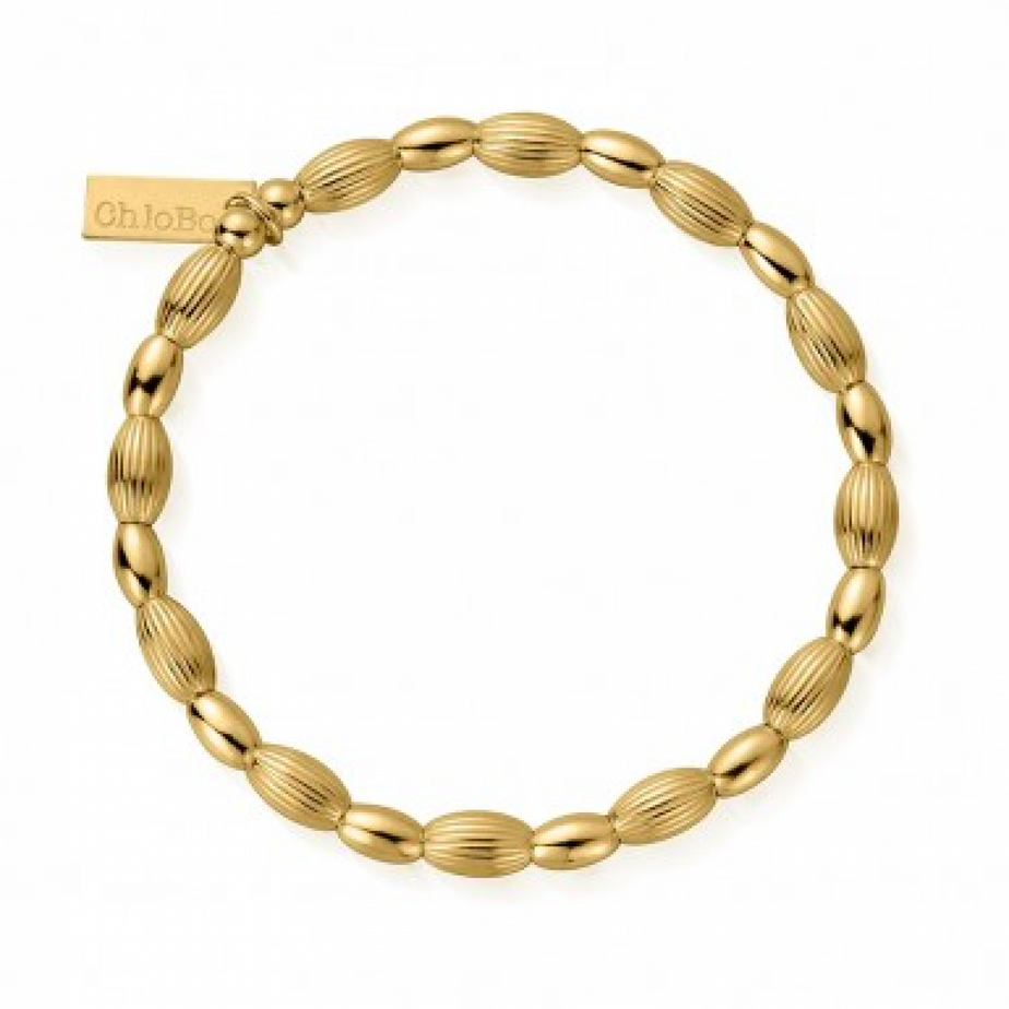 ChloBo Double Rice Bracelet Gold