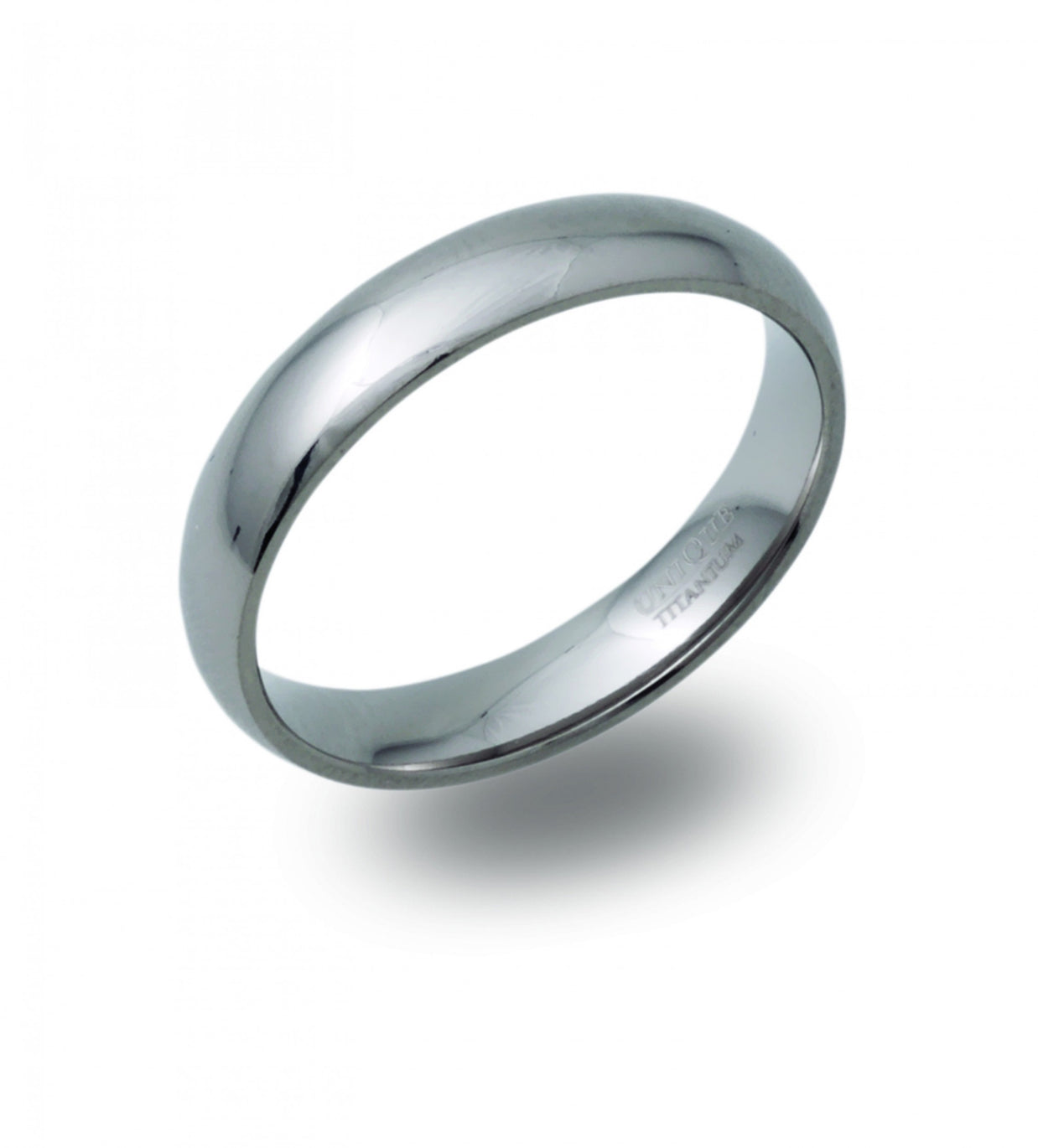 Mens Titanium 5mm Ring