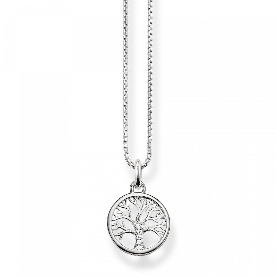 Thomas Sabo Tree of Love Silver Necklace