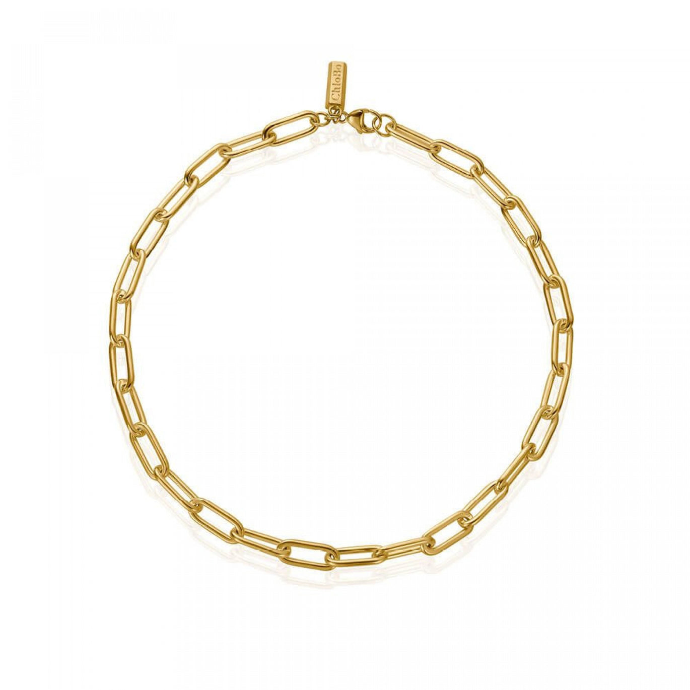 ChloBo Couture Gold Medium Link Necklace